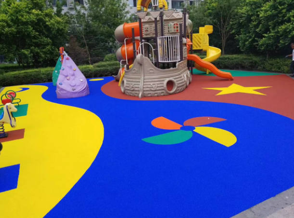 幼兒園EPDM塑膠跑道