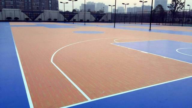 塑膠籃球場