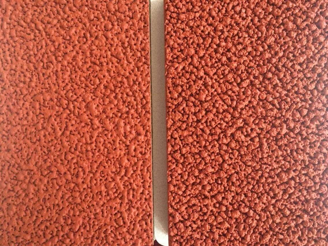 自結紋混合型塑膠跑道